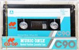 Compact Cassette CO-OP Music only 90 Type I Normal 1987 Japan