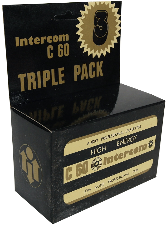 3 pack Intercom 60 "Triple Pack" Type I Normal Unknown Country