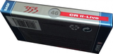 Compact Cassette BASF CR II-Live 46 Type II Chrome 1994 Europe