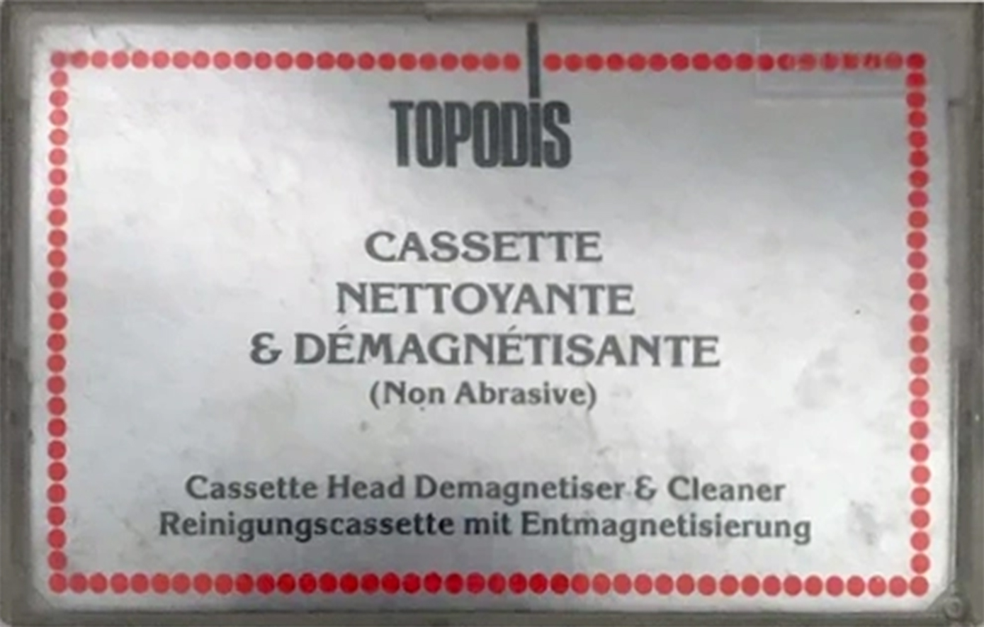Compact Cassette Topodis Cleaning Cassette Europe