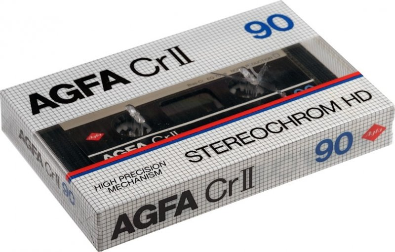 Compact Cassette: AGFA  - Stereochrom HD 90