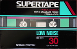 Compact Cassette SUPERTAPE 30 "44-8701" Type I Normal 1992 Europe