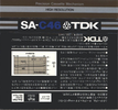Compact Cassette TDK SA 46 Type II Chrome 1979 Japan