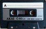 Compact Cassette Akai LN 60 "Clarity M11" Type I Normal Brazil