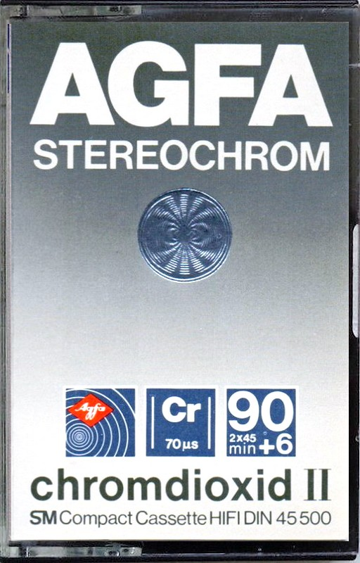 Compact Cassette: AGFA  - Stereochrom 90+6