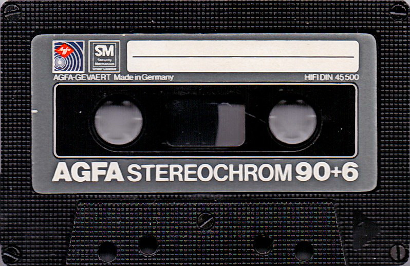 Compact Cassette: AGFA  - Stereochrom 90+6