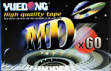 Compact Cassette Yuedong 60 "MD" Type I Normal Worldwide
