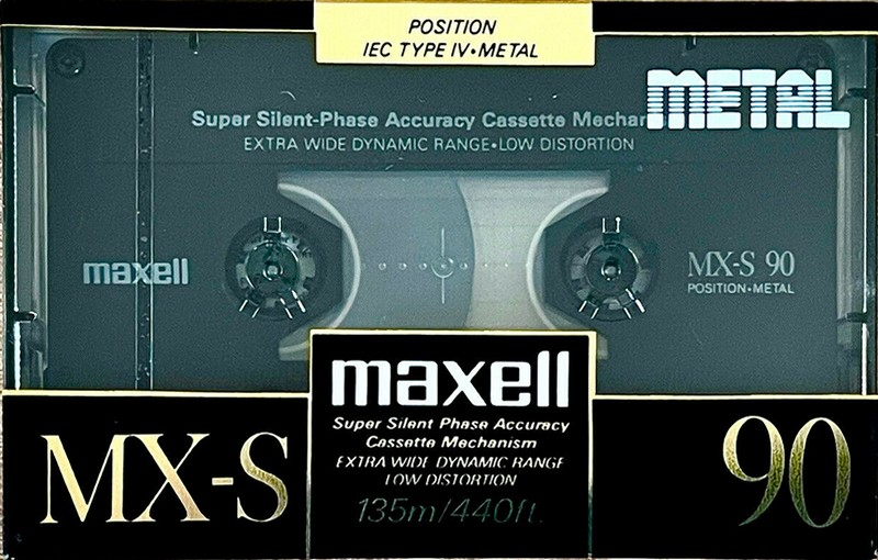 Compact Cassette: Maxell / Hitachi Maxell - MX-S 90