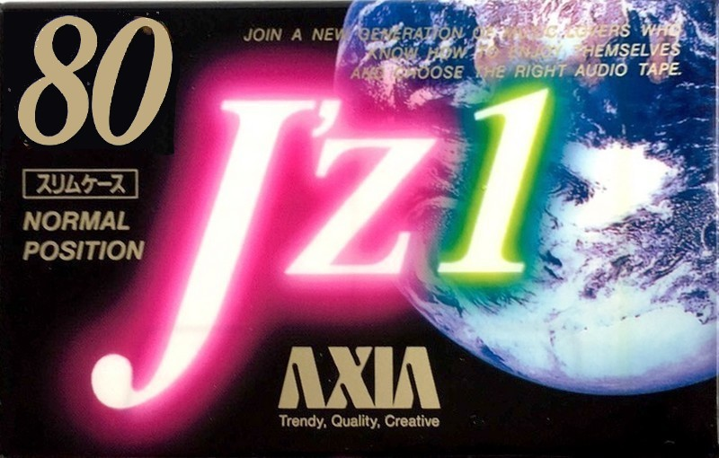 Compact Cassette: FUJI AXIA - J`z 1 80