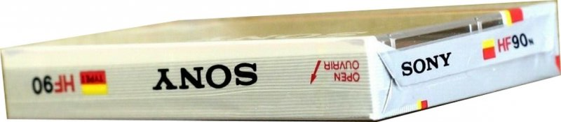 Compact Cassette Sony HF 90 Type I Normal 1986 Europe