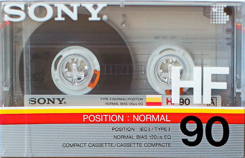 Compact Cassette: Sony  - HF 90