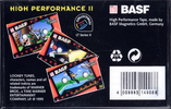 Compact Cassette BASF High Performance II 90 "Looney Tunes LT Series II" Type II Chrome 1995 Europe