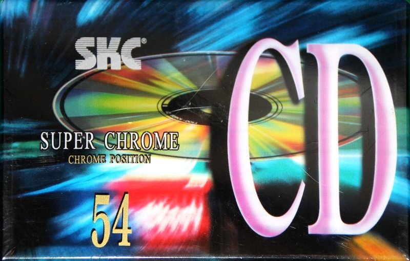 Compact Cassette SKC CD 54 Type II Chrome 1999 Europe
