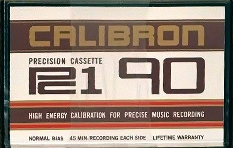 Compact Cassette: Unknown Calibron -  90