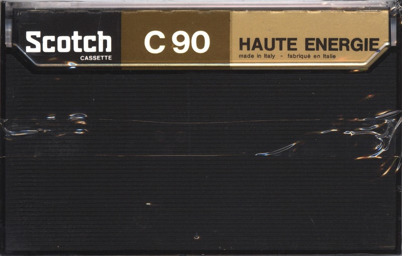 Compact Cassette Scotch High Energy 90 Type I Normal 1976 Europe
