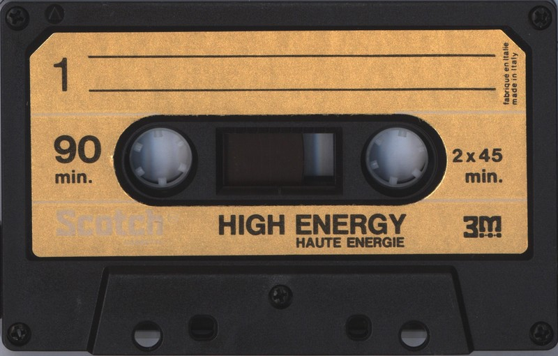 Compact Cassette: 3M Scotch - High Energy 90