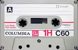 Compact Cassette Columbia 1H 60 Type I Normal 1976 Japan