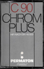 Compact Cassette Permaton Chrom Plus 90 Type II Chrome 1978 Europe
