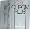 Compact Cassette Permaton Chrom Plus 90 Type II Chrome 1978 Europe