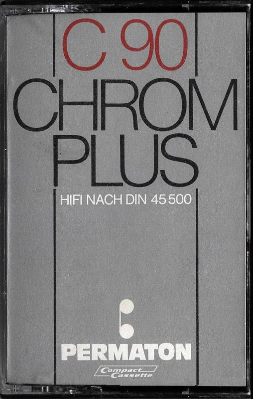 Compact Cassette:  Permaton - Chrom Plus 90