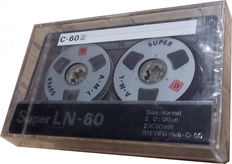 Compact Cassette AML Super LN 60 Type I Normal Japan