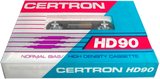 Compact Cassette Certron HD 90 Type I Normal 1988 USA