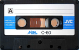 Compact Cassette JVC 60 Type IV Metal 1979 Japan