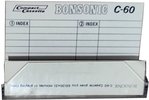 Compact Cassette Bonsonic 60 Type I Normal 1980 Hong Kong