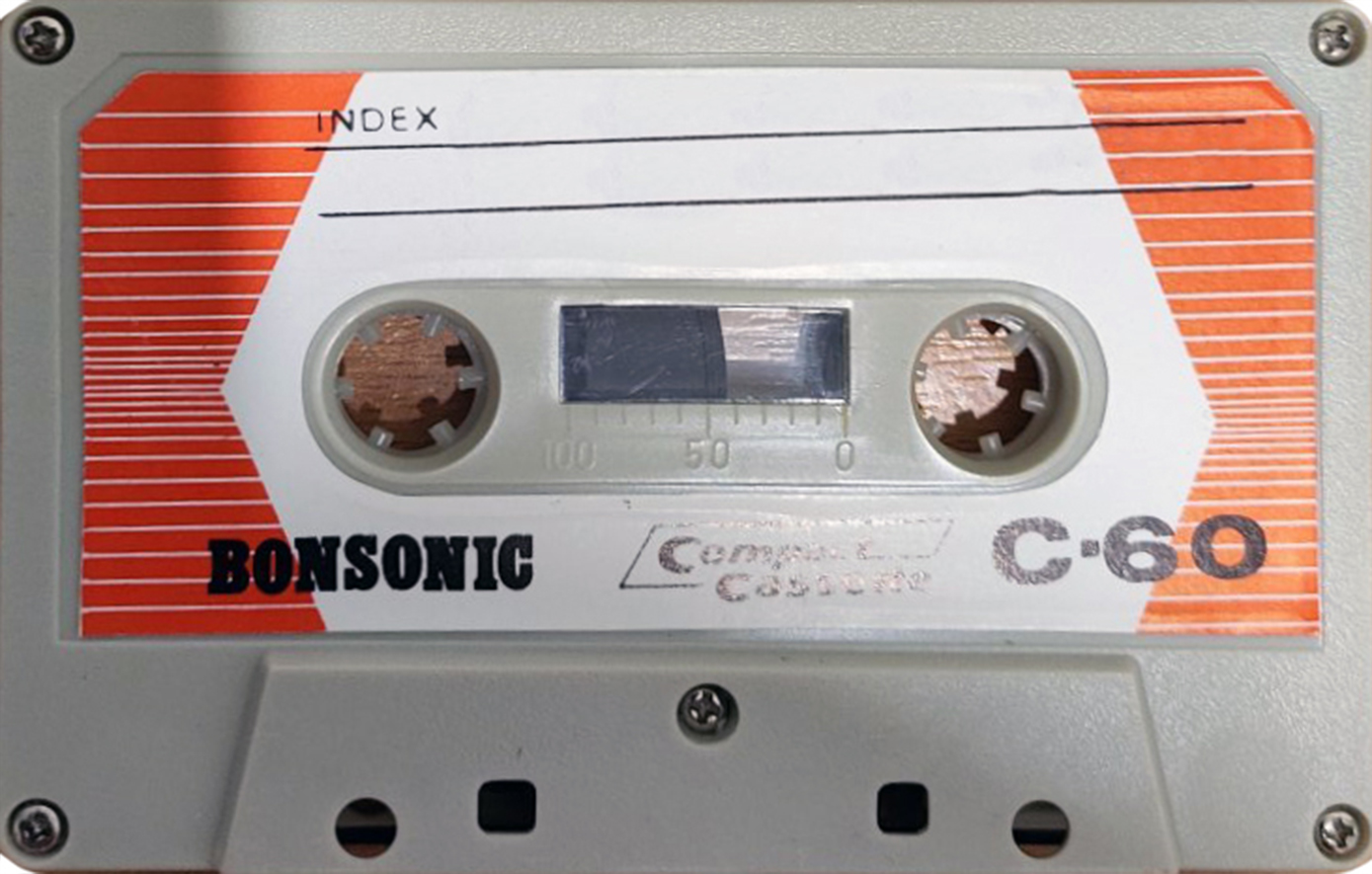 Compact Cassette Bonsonic 60 Type I Normal 1980 Hong Kong