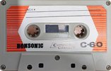 Compact Cassette Bonsonic 60 Type I Normal 1980 Hong Kong