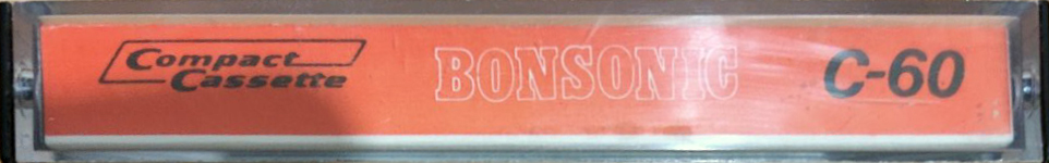 Compact Cassette Bonsonic 60 Type I Normal 1980 Hong Kong