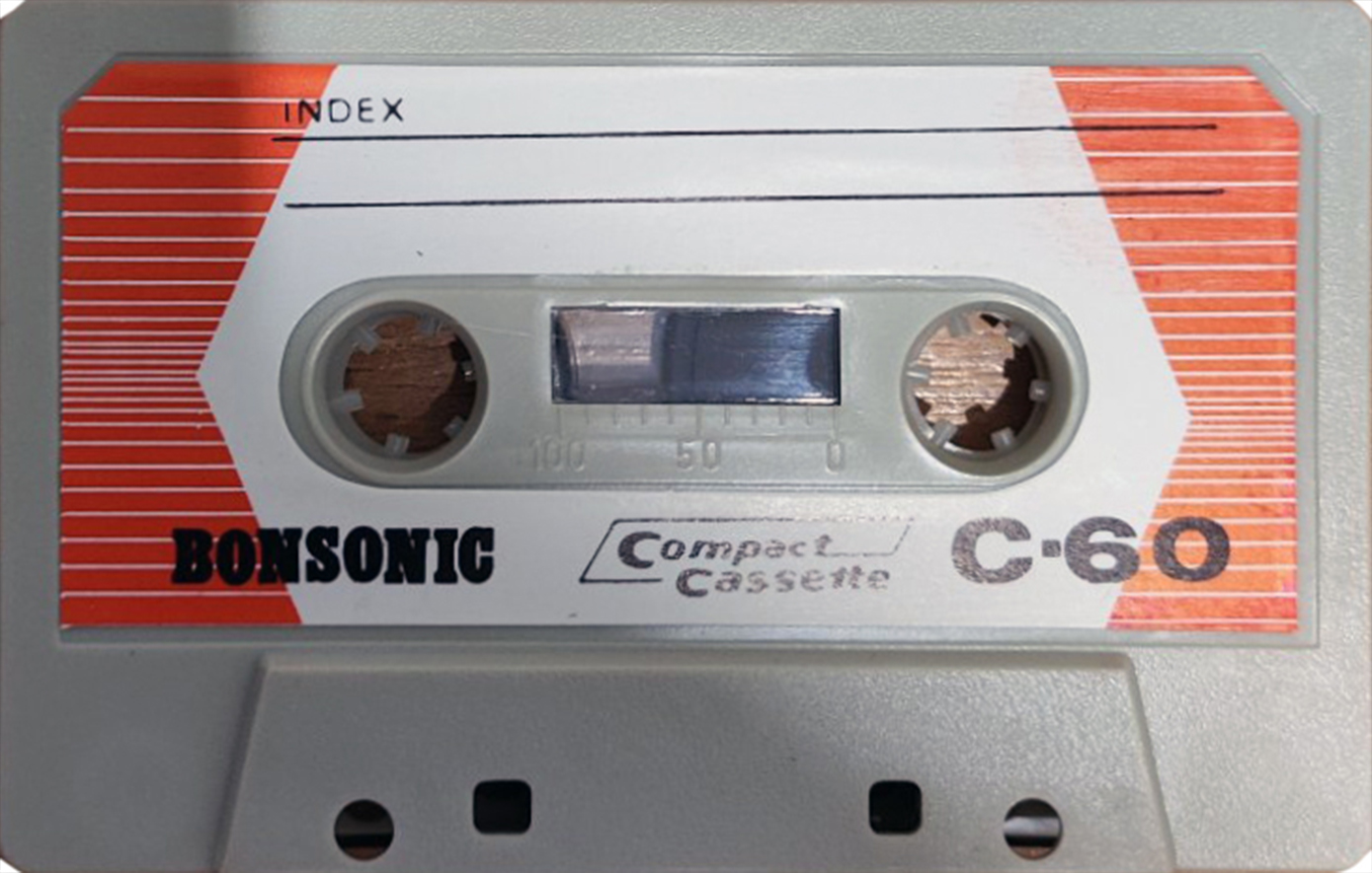 Compact Cassette Bonsonic 60 Type I Normal 1980 Hong Kong