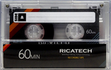Compact Cassette Ricatech 60 Type I Normal 2019 Europe