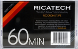 Compact Cassette Ricatech 60 Type I Normal 2019 Europe