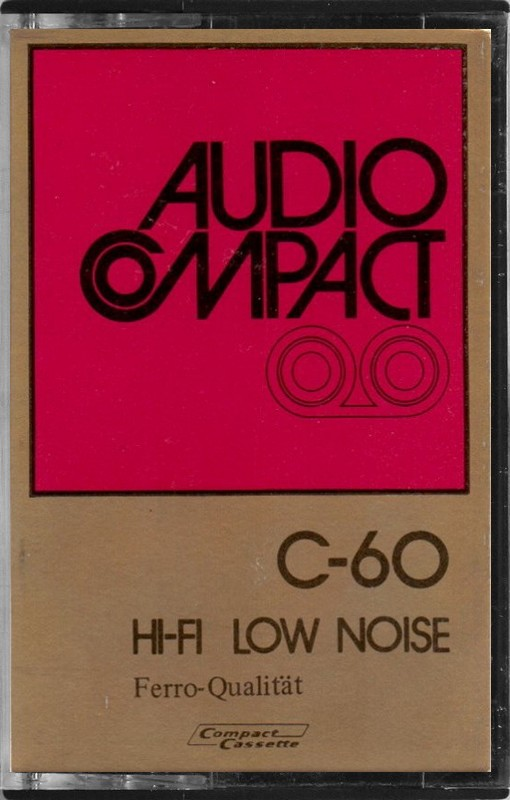 Compact Cassette:  Audio Compact -  60