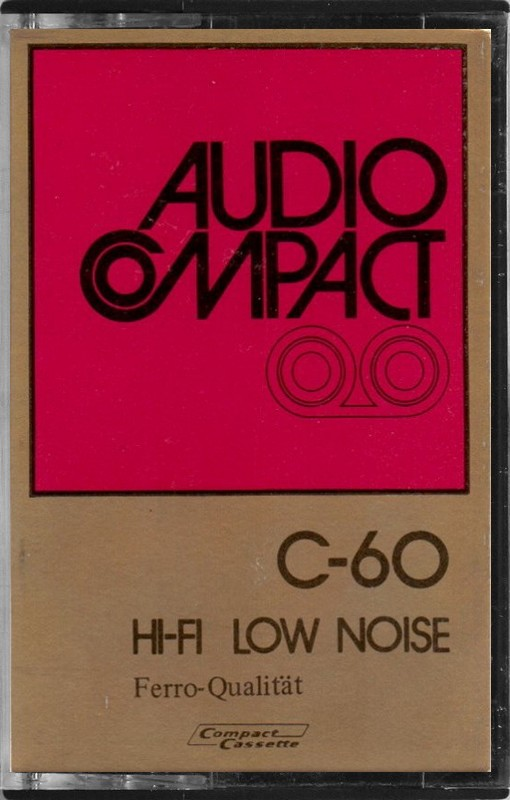 Compact Cassette Audio Compact 60 Type I Normal 1978 Germany