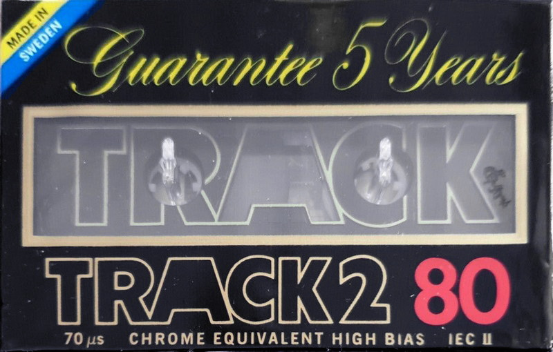 Compact Cassette: Track Tape AB Track - Track 2 80