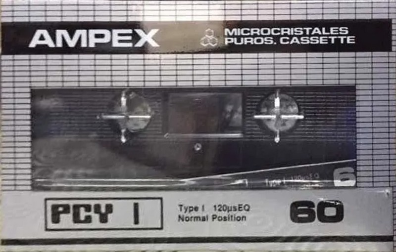 Compact Cassette Ampex PCY 60 Type I Normal 1980 North America