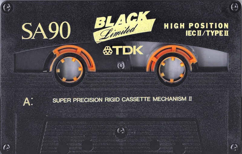Compact Cassette TDK SA 90 "SA-90BEA Limited Edition" Type II Chrome 1995 Europe