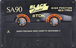 Compact Cassette TDK SA 90 "SA-90BEA Limited Edition" Type II Chrome 1995 Europe