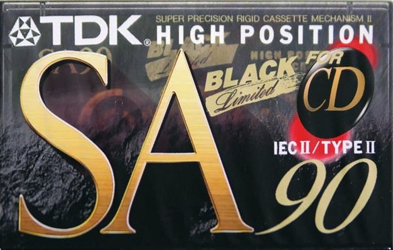 Compact Cassette: TDK  - SA 90