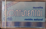 Compact Cassette Continental 60 Type I Normal Argentina