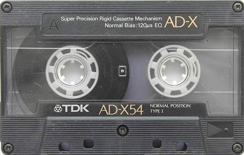 Compact Cassette: TDK  - AD-X 54