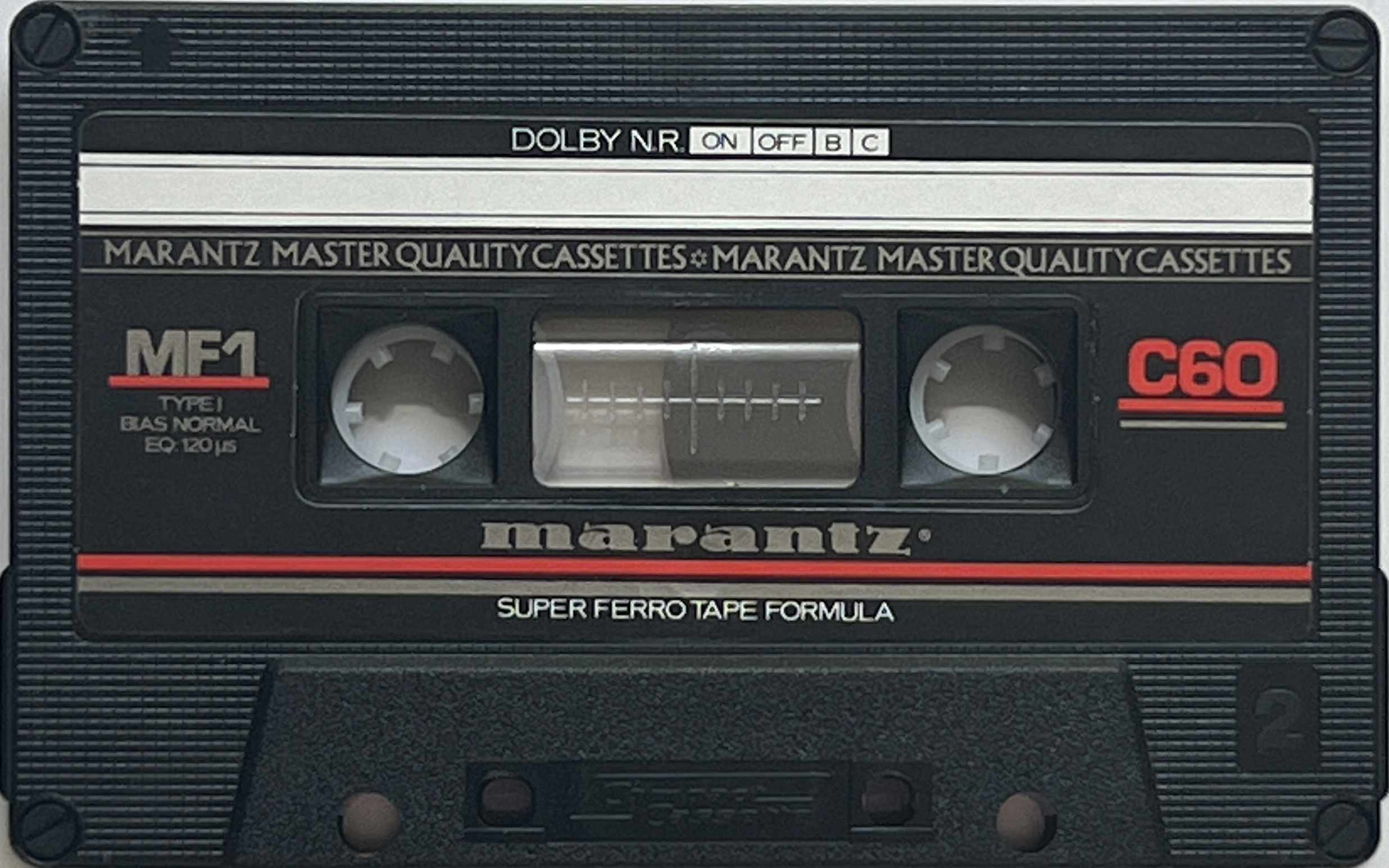 Compact Cassette Marantz MF1 60 Type I Normal 1983 Europe