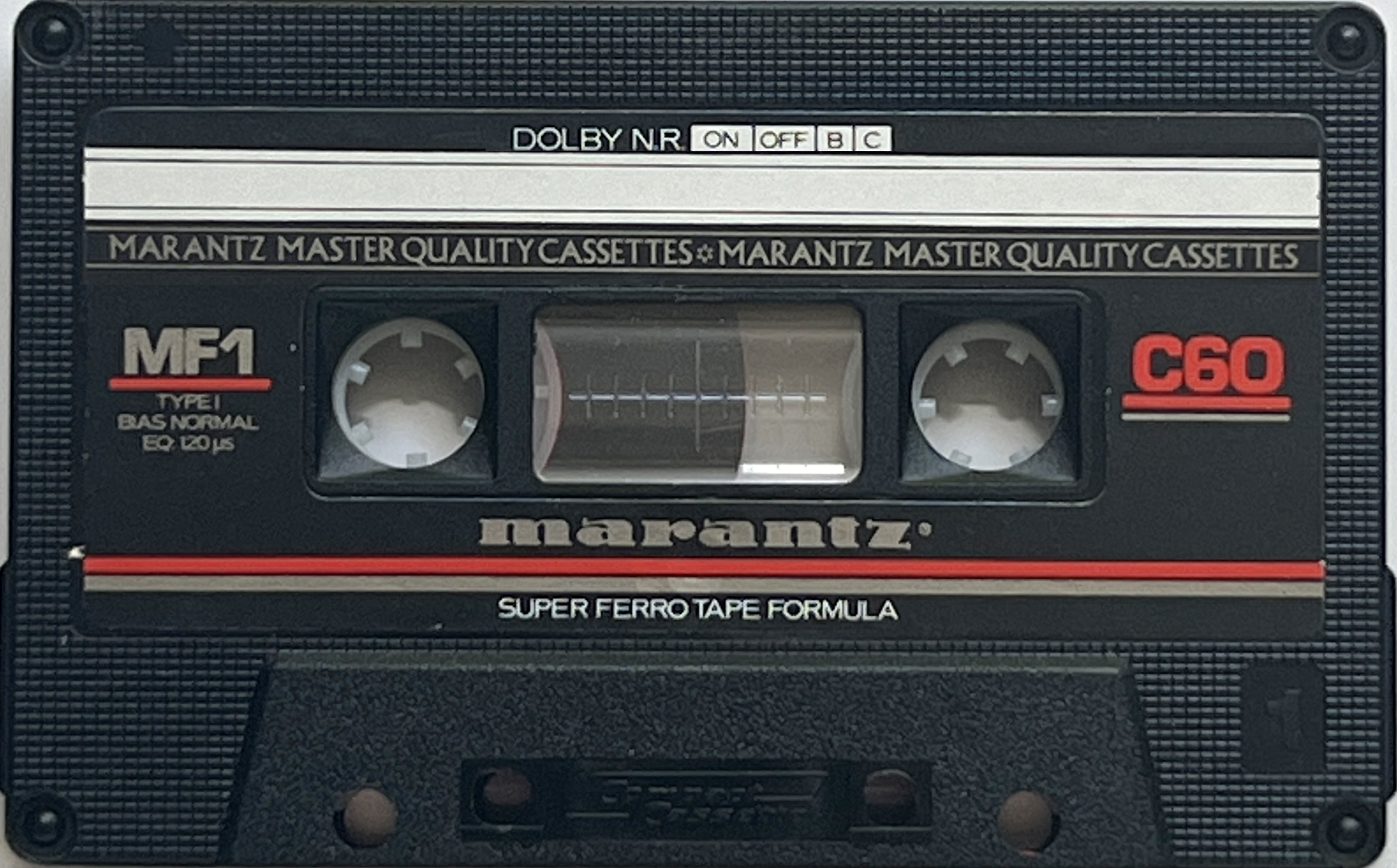 Compact Cassette Marantz MF1 60 Type I Normal 1983 Europe
