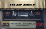 Compact Cassette Marantz MF1 60 Type I Normal 1983 Europe