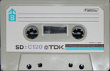 Compact Cassette TDK SD 120 Type I Normal 1973 Europe