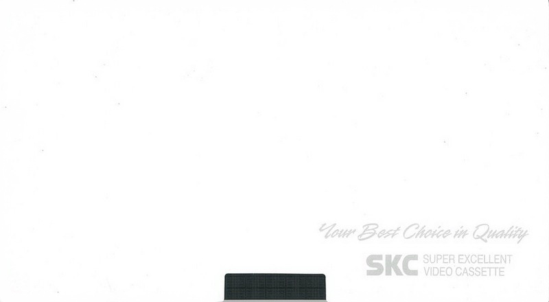 VHS, Video Home System SKC 120 Type I Normal South Korea
