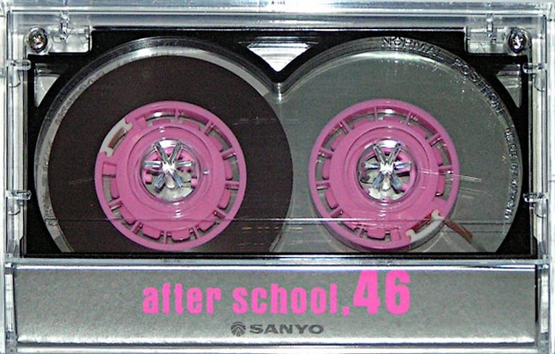 Compact Cassette Sanyo After School 46 "C-W46(K)" Type I Normal 1986 Japan
