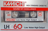 Compact Cassette Kamichi LH 60 Type I Normal Europe